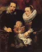 Anthony Van Dyck Family Portrait Spain oil painting reproduction